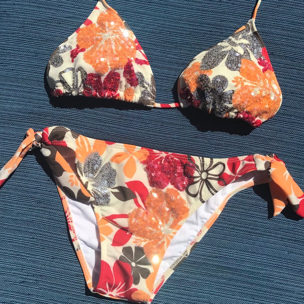 Guess Collection Sequined Bikini - Rare, Beautiful